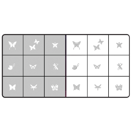 AirNails Masking Butterfly Collection