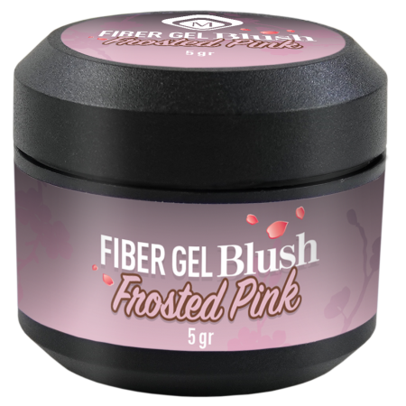 Sample Fiber Gel Blush Frosted Pink 5 gr